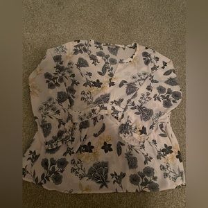 Loft plus floral top